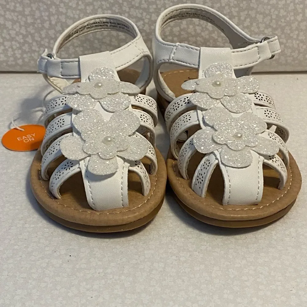 JUMPING BEAN Girls Dazzling Fisherman Sandals